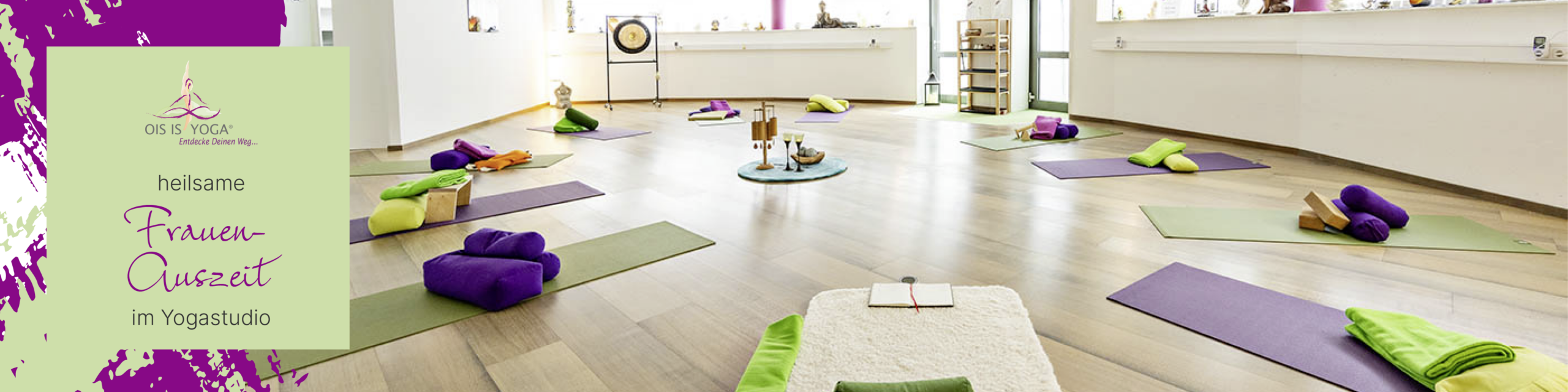 Frauen-Auszeit am Wochenende im Yogastudio