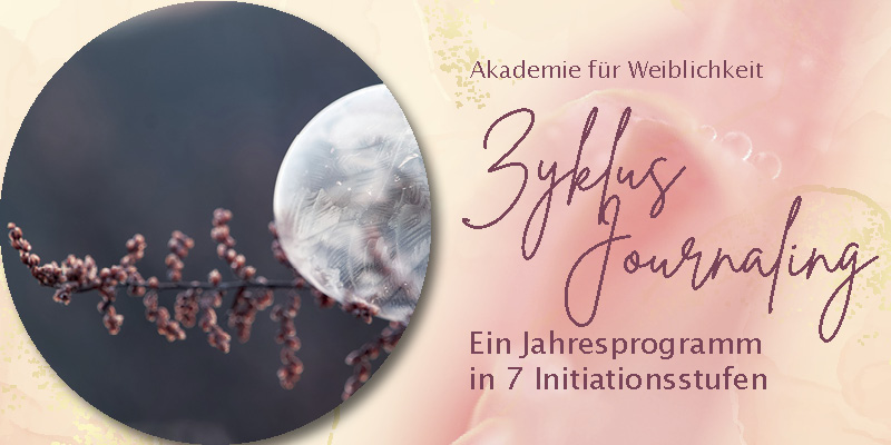 Zyklus Journaling Jahresprogramm